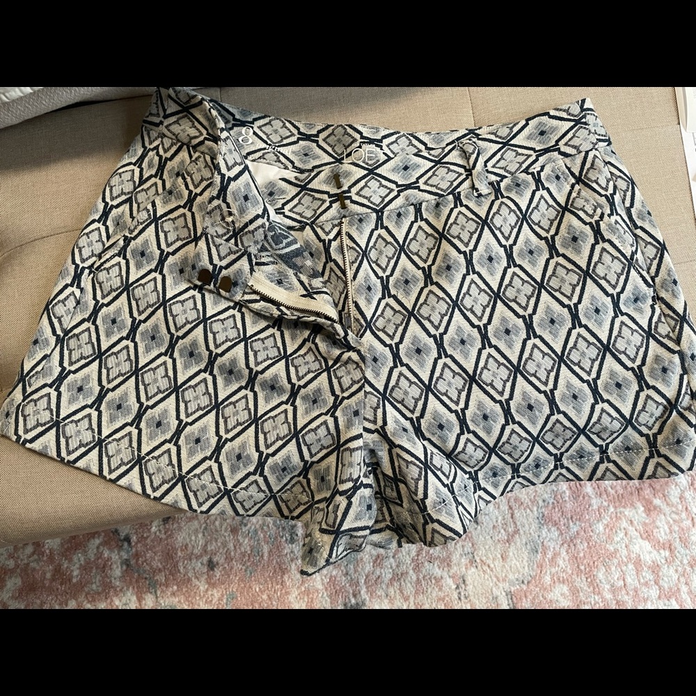 Ann Taylor Loft Pattern Shorts
